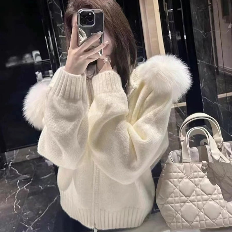 Temperament Small Size Knitwear Top
