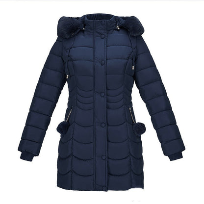 Casual Pure Color Thickened Velvet Cotton Clothes